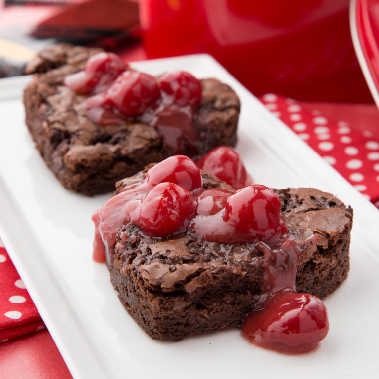 Double Chocolate Cherry Brownies - Shawnee Milling