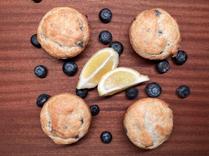 shawnee mills lemon blueberry muffins